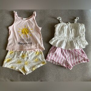 2 size 3t summer outfits